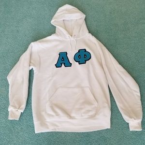 Alpha Phi hoodie medium, like new!